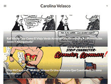 Tablet Screenshot of carolinavelasco.net